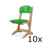 Kleuterstoel | Verstelbaar | Groen | Voor Kinderen, Verzenden, Nieuw in verpakking