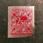 Oostenrijk 1949 - Zeldzaam bewijs van een postzegel van 2,5, Postzegels en Munten, Gestempeld