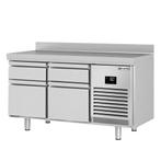 GGM Gastro | Koelwerkbank Premium PLUS - 1468x600mm - met 4, Verzenden, Nieuw in verpakking