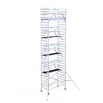 Euroscaffold 10 mtr werkhoogte 135 x 250 SUPERACTIE-TIP, Doe-het-zelf en Verbouw, Steigers, Verzenden, Nieuw, Rolsteiger of Kamersteiger