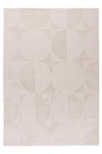 Japandi Vloerkleed | Elif | Cirkels | Beige | 160x230 cm, Verzenden, Nieuw