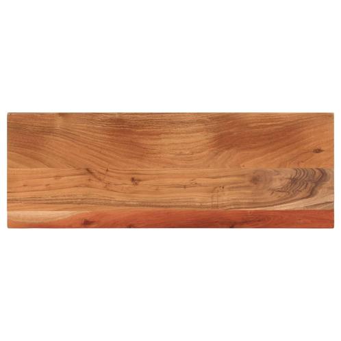vidaXL Tafelblad rechthoekig 80x40x2,5 cm massief acaciahout, Huis en Inrichting, Tafels | Eettafels, Nieuw, Verzenden