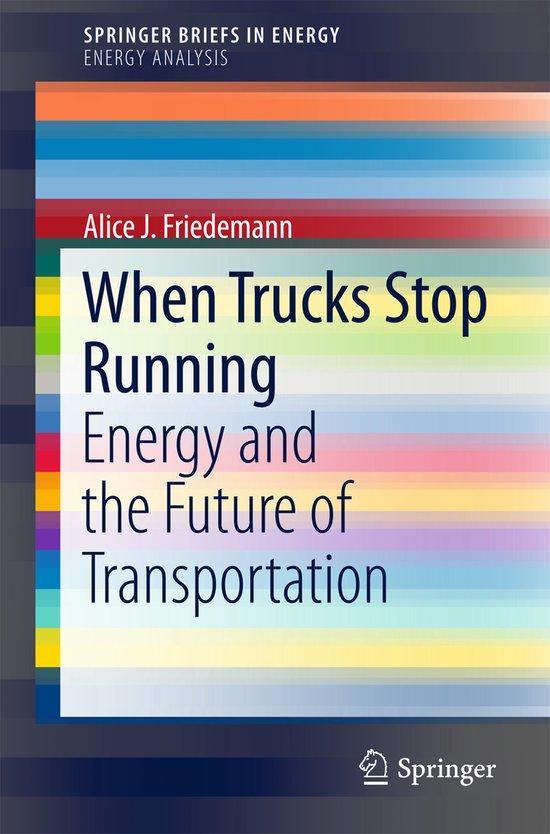 9783319263731 When Trucks Stop Running A.J. Friedemann, Boeken, Informatica en Computer, Nieuw, Verzenden