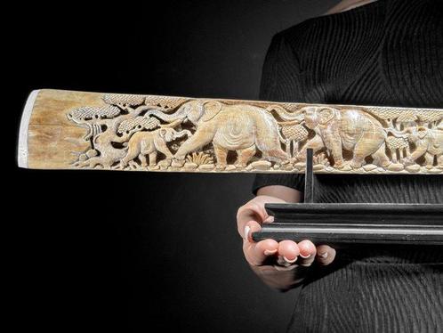 GEEN MINIMUMVERKOOPPRIJS - Een grote gesneden, Antiek en Kunst, Kunst | Niet-Westerse kunst
