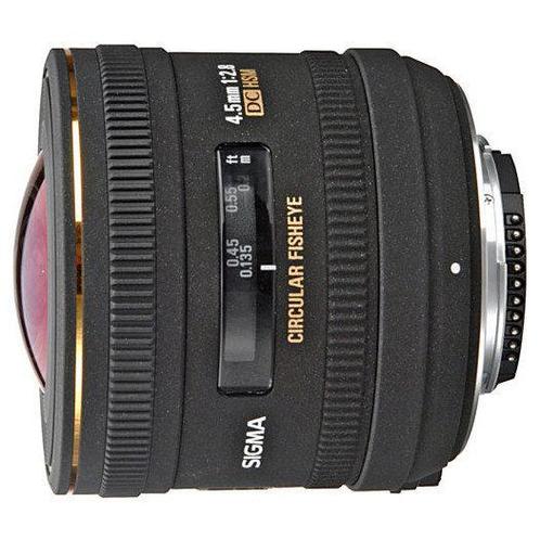 Sigma 4.5mm f/2.8 EX DC HSM Fisheye Nikon F-mount objectief, Audio, Tv en Foto, Fotografie | Lenzen en Objectieven, Groothoek Fisheye-lens