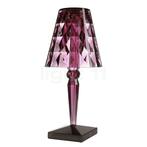 Kartell Big Battery Tafellamp LED, pruim (Tafellampen), Verzenden, Nieuw
