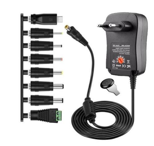 Zazitec Universele Adapter 30W 3V-12V 2.5A met usb en 8, Computers en Software, Laptop-opladers, Nieuw, Ophalen of Verzenden