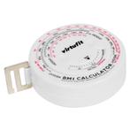 VirtuFit Omtrekmeter - Meetlint met BMI Calculator - 150 cm, Verzenden, Nieuw