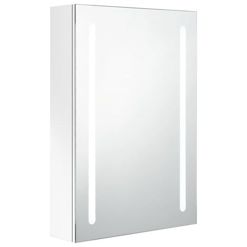 Badkamerkast met Spiegel - OP=OP - Glanzend Wit!, Huis en Inrichting, Badkamer | Badkamermeubels, Minder dan 25 cm, Nieuw, Spiegelkast