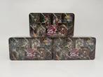 Veiling - 3x Yu-Gi-Oh! 25th Anniversary Tin: Dueling Heroes, Hobby en Vrije tijd, Verzamelkaartspellen | Yu-gi-Oh!, Nieuw