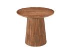 Ronde Salontafel Salvator – 50 cm | Bruin Mangohout | Livi, Ophalen, Nieuw