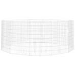 Konijnenhok 12 Panel | Tweedekansje | Gegalvaniseerd!, Dieren en Toebehoren, 60 tot 90 cm, Nieuw, Ophalen of Verzenden, Konijn