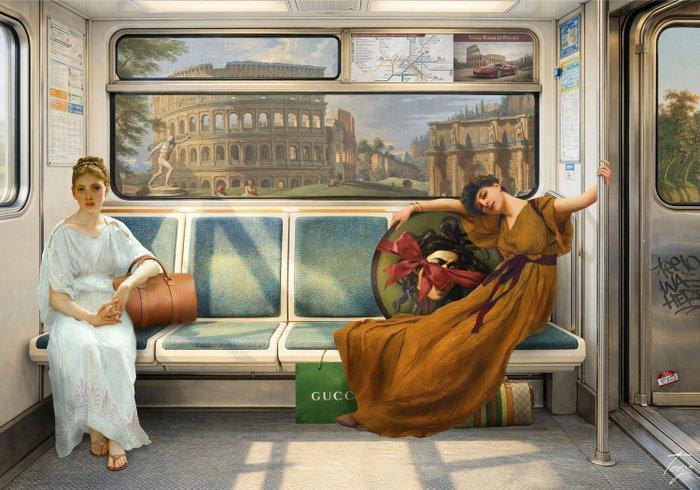 Teejo - Visit Italy - XXL, Antiek en Kunst, Kunst | Designobjecten