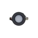 LED mini inbouwspot Phobos Zwart 1.5W 195lm 3000K Dimbaar..., Ophalen of Verzenden, Nieuw