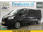 Renault Trafic 1.6 dCi T29 L2H1 DC Airco Cruise Cam €258pm, Auto's, Renault, Zwart, Nieuw, Lease