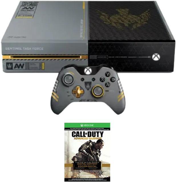 Xbox One 1TB Limited Edition-COD Advanced Warfare Excl. Game, Spelcomputers en Games, Spelcomputers | Xbox One, Zo goed als nieuw