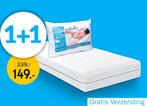 Eenpersoons pocketveermatras 1+1 voordeelset v.a. €149,00, Verzenden, Nieuw, Matras, 200 cm
