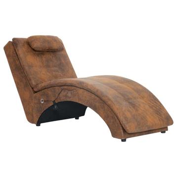 Bruine Massage Relaxfauteuil | Tweedekansje | Uniek beschikbaar voor biedingen