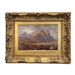 Edward Hargitt (1835-1895) - Vista del valle de Glencoe,, Antiek en Kunst
