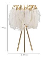 TAFELLAMP VEER STANDAARD CM Ø 40X60, Huis en Inrichting, Lampen | Tafellampen, Ophalen of Verzenden, Nieuw