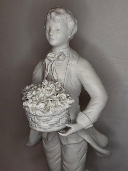 Manufacture de Porcelaine dArt Le Raincy - Moreau - Beeld,, Antiek en Kunst, Antiek | Glas en Kristal