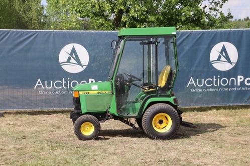 Veiling: Minitractor John Deere 455 Diesel 1999, Zakelijke goederen, Agrarisch | Tractoren, Gebruikt, John Deere, tot 2500, tot 80 Pk