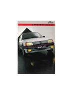 1984 PEUGEOT 205 GTI BROCHURE NEDERLANDS, Boeken, Auto's | Folders en Tijdschriften, Nieuw, Peugeot, Author