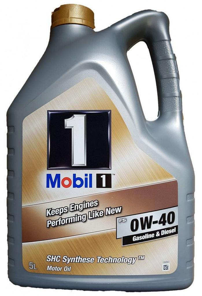 Mobil1 FS 0W40 5 Liter, Auto diversen, Onderhoudsmiddelen, Ophalen of Verzenden