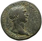 Romeinse Rijk. Trajan (98-117 n.Chr.). Sestertius Rome -, Postzegels en Munten, Munten | Europa | Niet-Euromunten