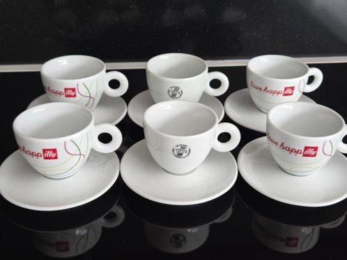 Illy - Cappuccino - Koffieservies (6) - Porselein - Live, Antiek en Kunst, Antiek | Meubels | Tafels