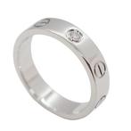 Cartier - Ring - LOVE small model - 18 karaat Witgoud - 1, Sieraden, Tassen en Uiterlijk, Ringen, Nieuw