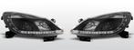 Koplampen LED DRL | Opel Corsa D 2006- | zwart, Auto-onderdelen, Verlichting, Verzenden, Nieuw, Opel