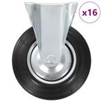 vidaXL 16 st Wielen vast 200 mm, Zakelijke goederen, Verzenden
