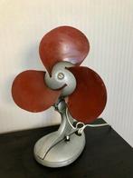 Elektrische ventilator - metaal, rubber - Een vintage, Antiek en Kunst