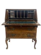 Secrétaire - Wortelnotenhout, Antiek en Kunst