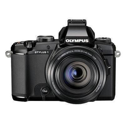 Olympus Stylus 1 Digitale Bridge Camera - Zwart (In doos), Audio, Tv en Foto, Fotocamera's Digitaal, Zo goed als nieuw, Verzenden