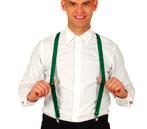Groene Bretels Pailetten Heren 72cm, Verzenden, Nieuw