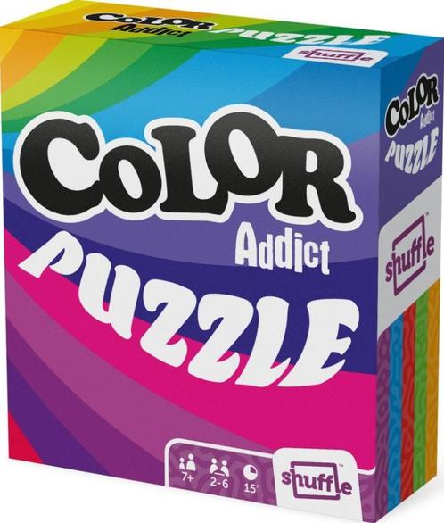 Color Addict Puzzle | Cartamundi - Kaartspellen, Hobby en Vrije tijd, Gezelschapsspellen | Kaartspellen, Nieuw, Verzenden