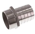 R 3 Buitendraad x 75mm RVS Slangpilaar 16 Bar, Verzenden, Nieuw