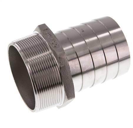 R 3 Buitendraad x 75mm RVS Slangpilaar 16 Bar, Doe-het-zelf en Verbouw, Overige Doe-het-zelf en Verbouw, Nieuw, Verzenden