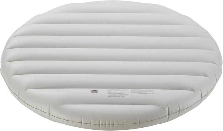 Zwembad afdekking - Opblaasbaar - Grijs - Ø 167 cm - Arebos, Tuin en Terras, Overige Tuin en Terras, Nieuw, Verzenden