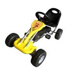 Skelter met pedalen geel (Loopwagens, Speelgoed, Recreatie), Kinderen en Baby's, Speelgoed | Buiten | Actiespeelgoed, Nieuw, Verzenden