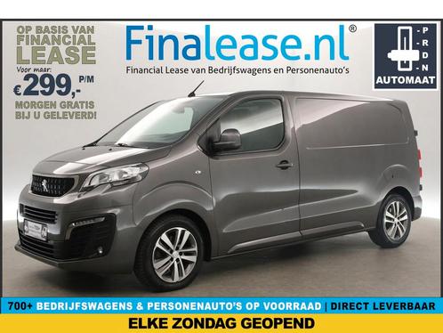 Peugeot Expert 227S 2.0 BlueHDI L2H1 180PK AUT PDC €299pm, Auto's, Bestelauto's, Lease, Automaat, Diesel, Peugeot, Zilver of Grijs