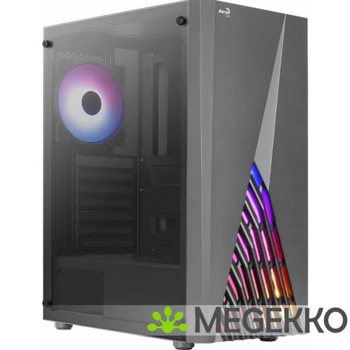 Aerocool Delta Zwart ARGB Tempered Glass, Computers en Software, Computerbehuizingen, Nieuw, Verzenden