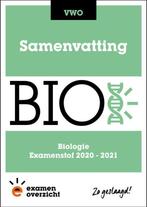 ExamenOverzicht   Samenvatting Biologie VWO 9789493190313, Zo goed als nieuw