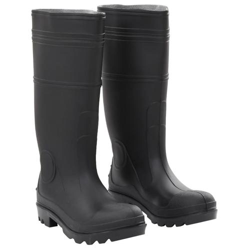 vidaXL Regenlaarzen maat 38 PVC zwart, Watersport en Boten, Hengelsport | Algemeen, Nieuw, Verzenden