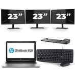 HP EliteBook 850 G3 - Intel Core i5-6e Generatie - 15 inch -, Verzenden, Zo goed als nieuw