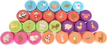 Stempel Set - Dieren - 26 Stuks - Creatief en Kleurrijk beschikbaar voor biedingen
