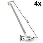 GGM Gastro | (4 stuks) Sauslepel - Ø 110mm | SALG43 | SALG43, Verzenden, Nieuw