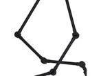 EGLO Takeley Plafondlamp - E27 - 198 cm - staal -, Verzenden, Zo goed als nieuw